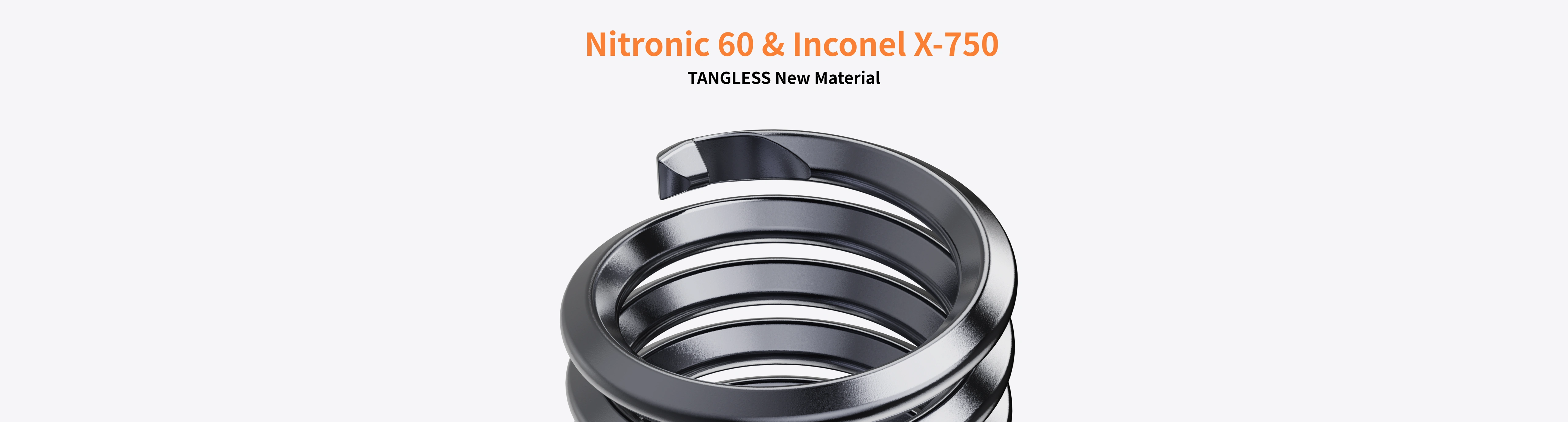 Nitronic 60 and Inconel X-750 material illustration